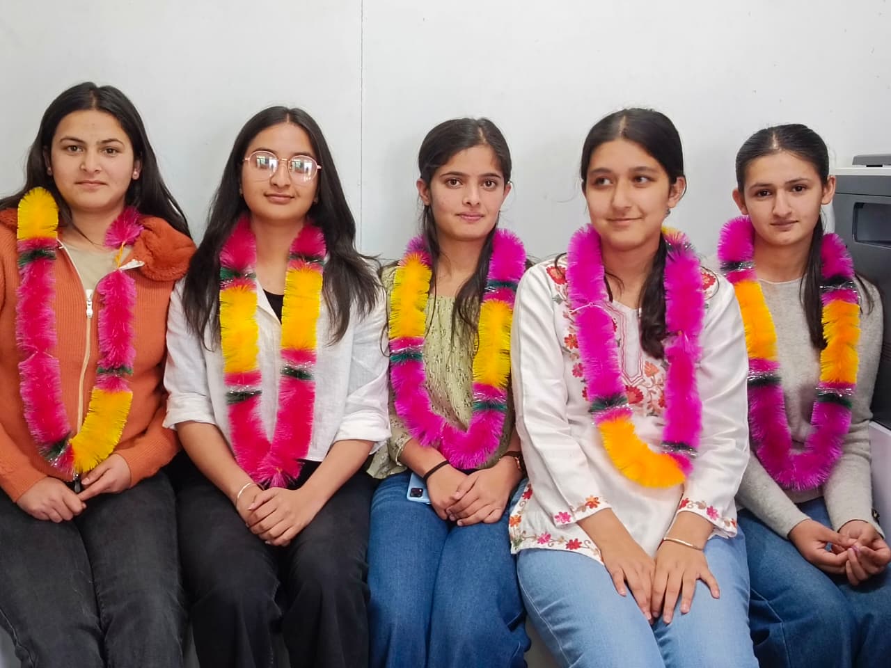 Students celebrating together